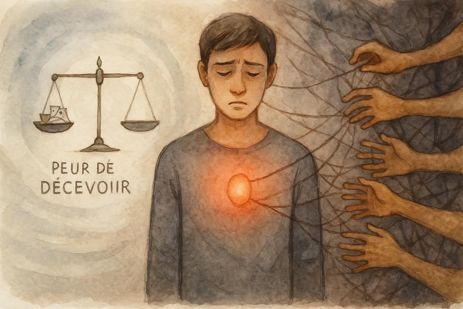 peur de décevoir – Quand s’inquiéter : si la peur de décevoir ressemble à une alarme permanente